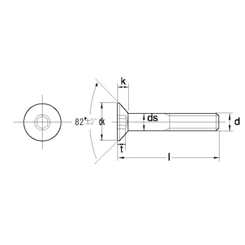 サラCAP(UNC 1/4−20×3/4