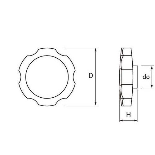 サムノブ菊型(グレー M10−38 (3