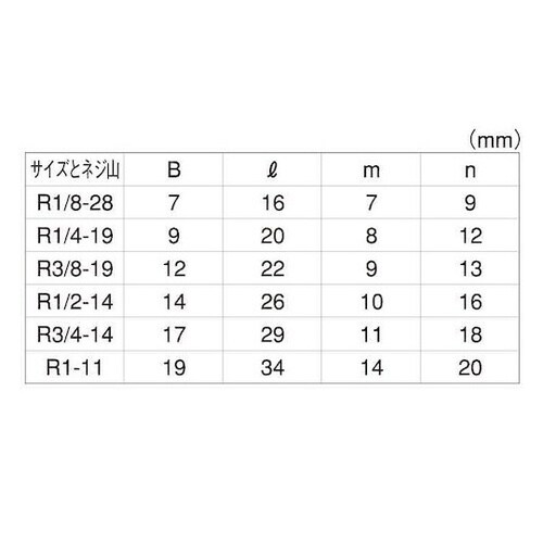 クロメ−ト 阪村 プラグ(四角頭 R1/