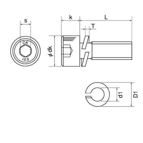 クロメ−ト 10.9CAP P=2 岡井