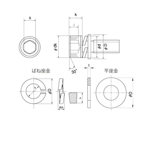 クロメ−ト 10.9CAP P=4 岡井