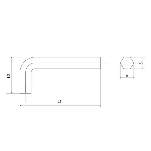 スパナ(カクマル 2.5 (40本入)