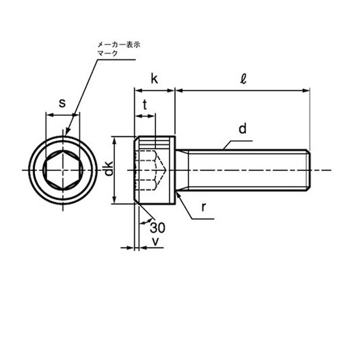 ステンCAP(アンスコ 全ネジ 5×35