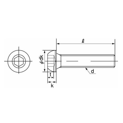 ステンボタンCAP (UNF 5/16×