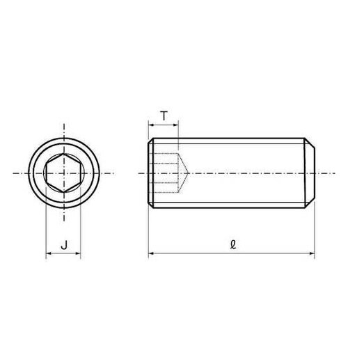ステンレス HS(UNC(平先 #4−4