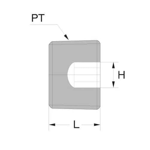 SUSプラグ(沈み NPT 1/8 (1