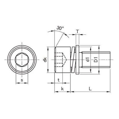 ステンWAソケット SPタイプ 5×35