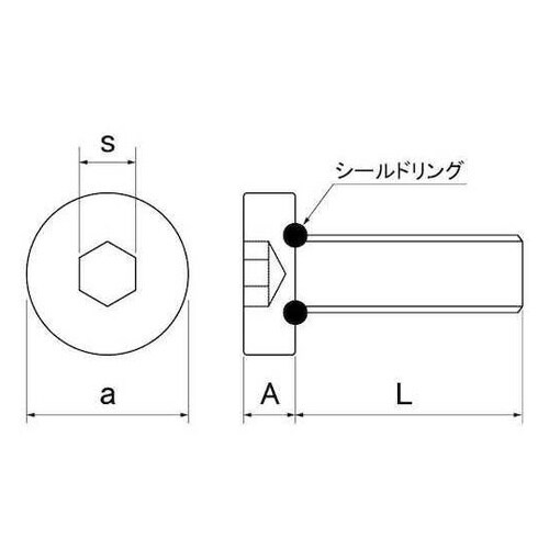 ステンレス シールCAP 10×20 (