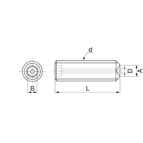 SUS304 エアー抜きHS(クボミ先