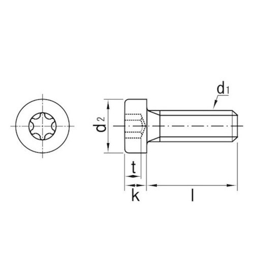 ステンレス TRXローヘッドCAP 5×