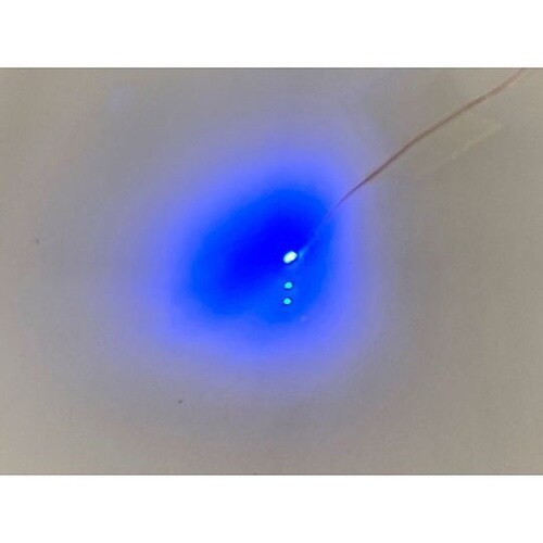 リード線加工 チップLED 1608 青