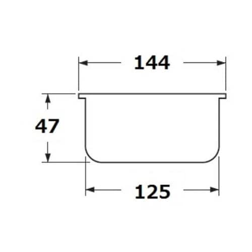 流し排水栓カゴ PH697F−L