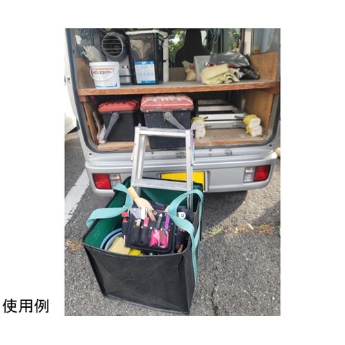 自立式ユニバーサルバック 120L 黒