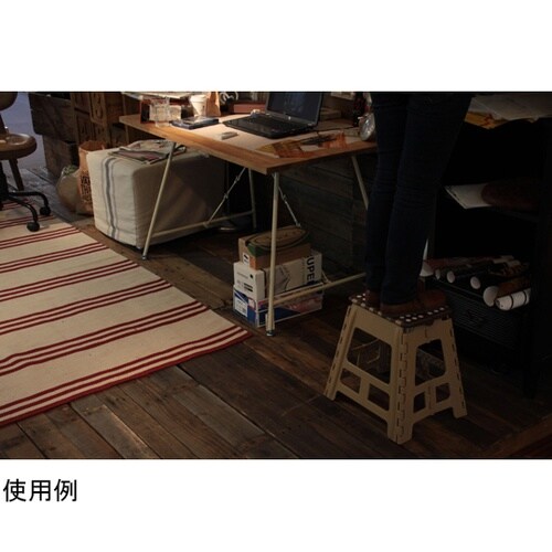 クラフタースツールL ブラウン FKF−