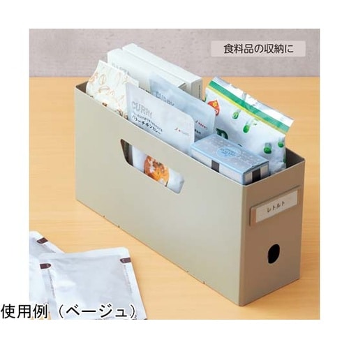 ボックスファイル(ロータイプ)ピンク F