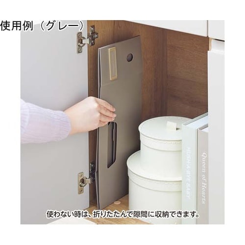 ボックスファイル(ロータイプ)グレー F