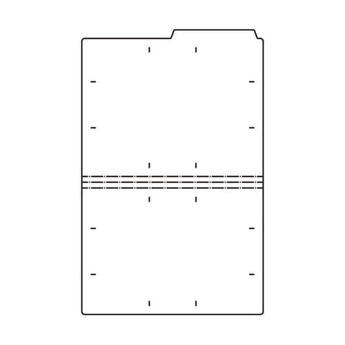 個別フォルダー ブラック F292−24