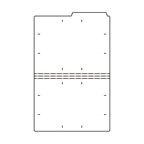 個別フォルダー グレー F292−27