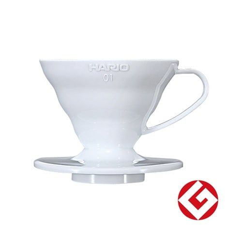 V60透過ドリッパー01 ホワイト VD