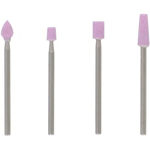 金属用WA材精密軸付砥石 4本組 HRB