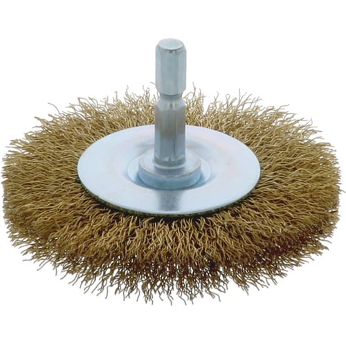 六角軸ホイールワイヤーブラシキンセン75