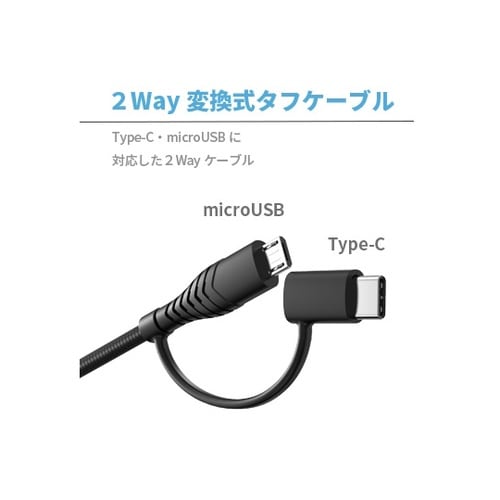 microUSB&Type−C 2Way