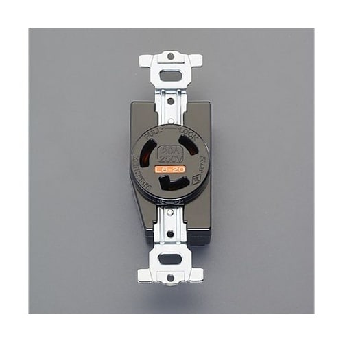 250V/20A 埋込みコンセント(接地