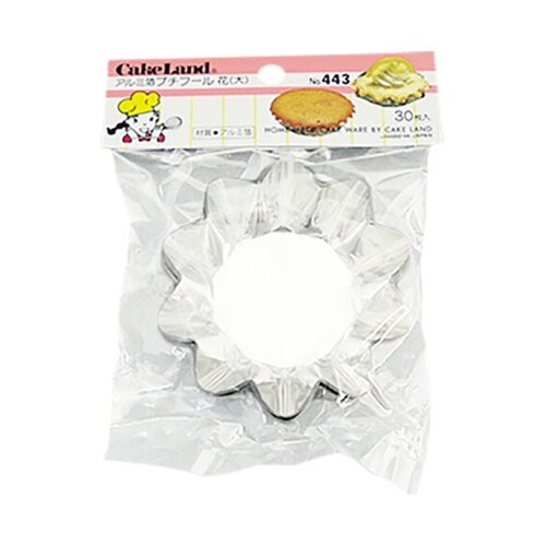 アルミ箔 プチフール 花型 大 30枚入