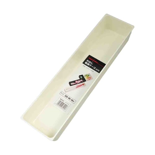 整理ケース長方型 大 ホワイト #602