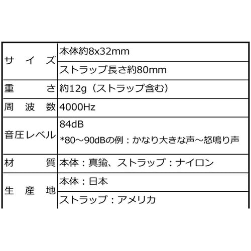 日本製ホイッスル オレンジカモ EW−2