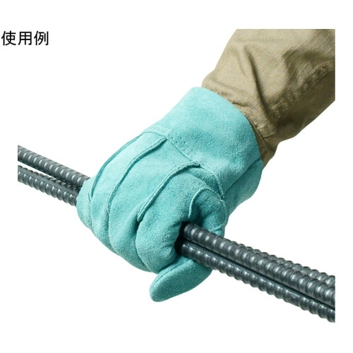 牛床革手袋 オイル 外縫い L AG45