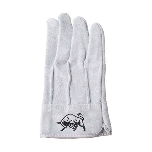 FITBULL 背縫い 牛床革手袋 (L