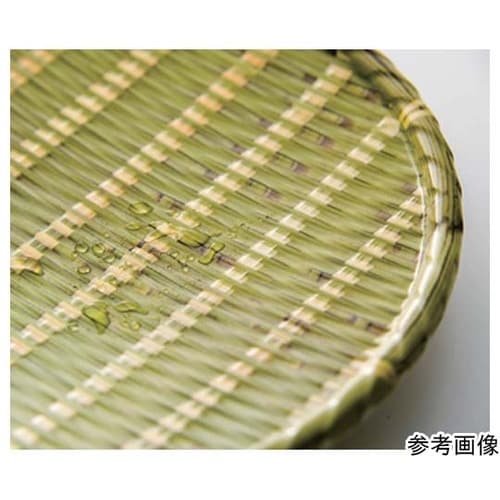竹風メラミンプレート巻渕 白(丸)小 9