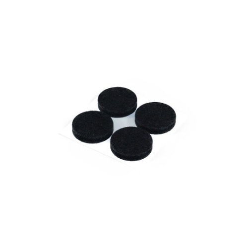 粘着シート付硬質フエルト 25ミリ丸×4
