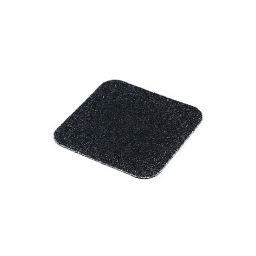 ノンスリップ 70mm角 黒 6個入 N