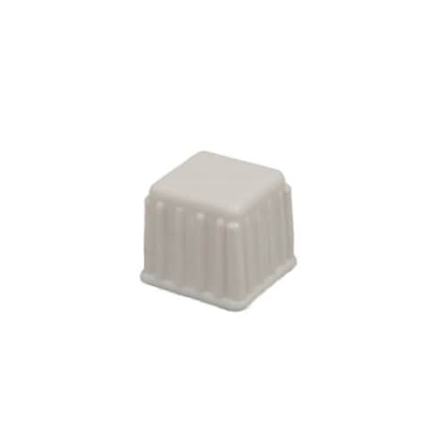 イス脚キャップ 白角 21mm 4個入