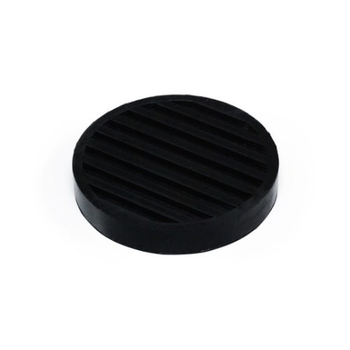 防振ゴム 黒 70丸×10mm厚 2個入