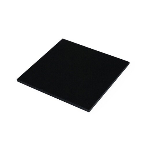 天然ゴム 黒 100角×3mm厚 2個入