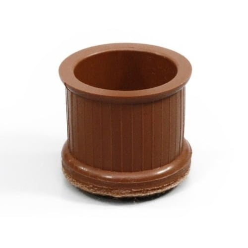 フェルト付脚キャップ 24 丸脚用 4個