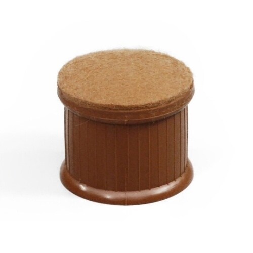 フェルト付脚キャップ 24 丸脚用 4個