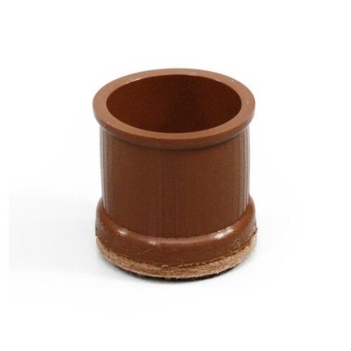 フェルト付脚キャップ 28 丸脚用 4個