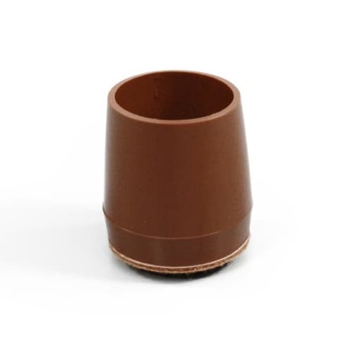 フェルト付脚キャップ 24 パイプ脚用