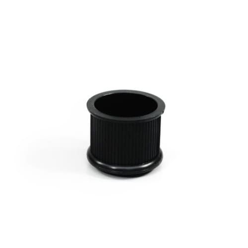 イス脚キャップ 丸 28ミリ 黒 4個入