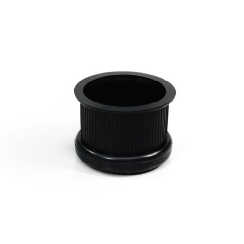 イス脚キャップ 丸 36ミリ 黒 4個入