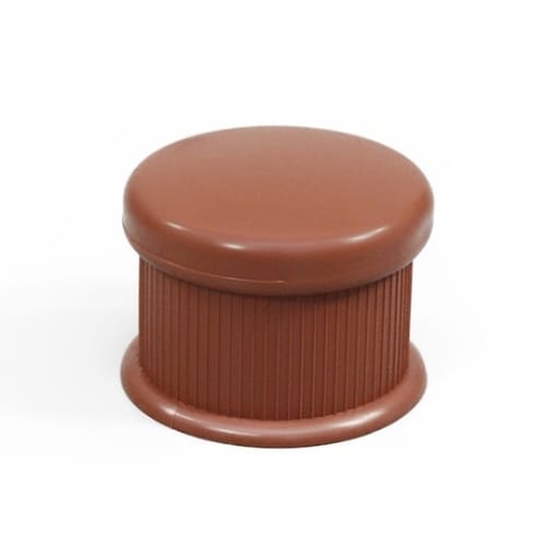 イス脚キャップ 丸 36ミリ 茶 4個入
