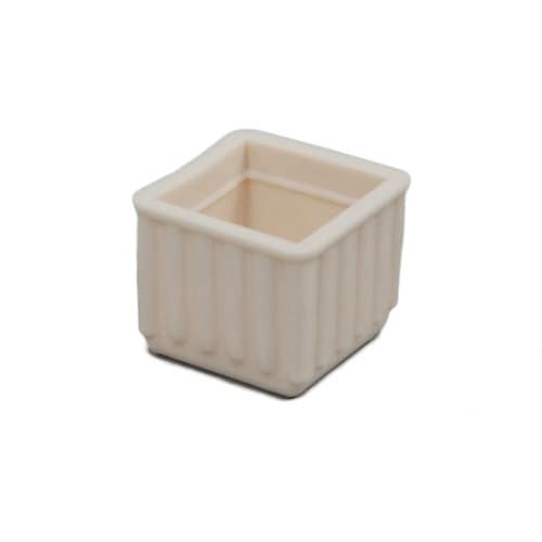 イス脚キャップ 角 24ミリ 白 4個入