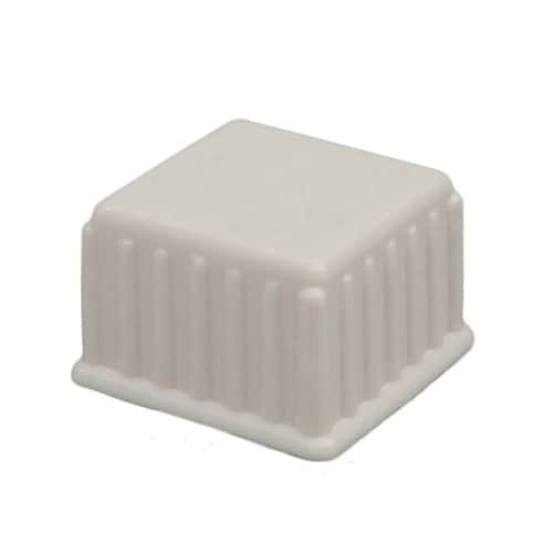 イス脚キャップ 角 36ミリ 白 4個入