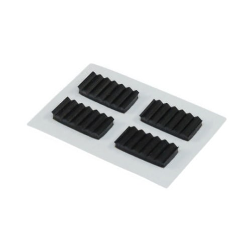 波ゴム 3×10×20ミリ 黒 4個入