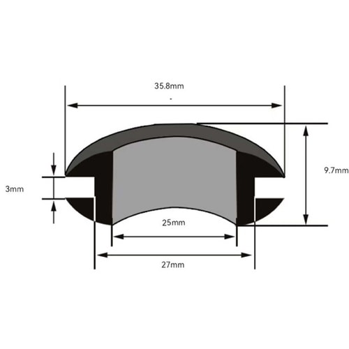 PVC製保護グロメット BS−OTCG−
