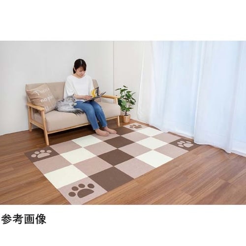 おくだけ吸着おあそびマット肉球 2枚入